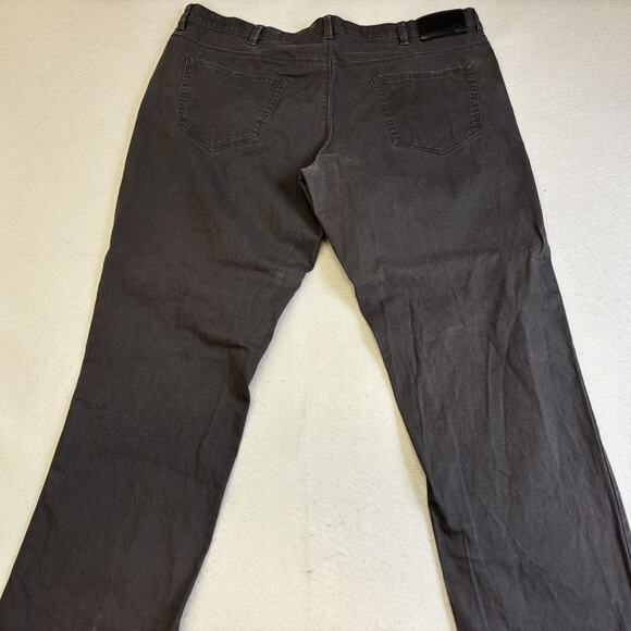 English Laundry Jeans Mens 40x34 Dark Gray Straight Leg Denim Dark Wash Preppy - Picture 10 of 11